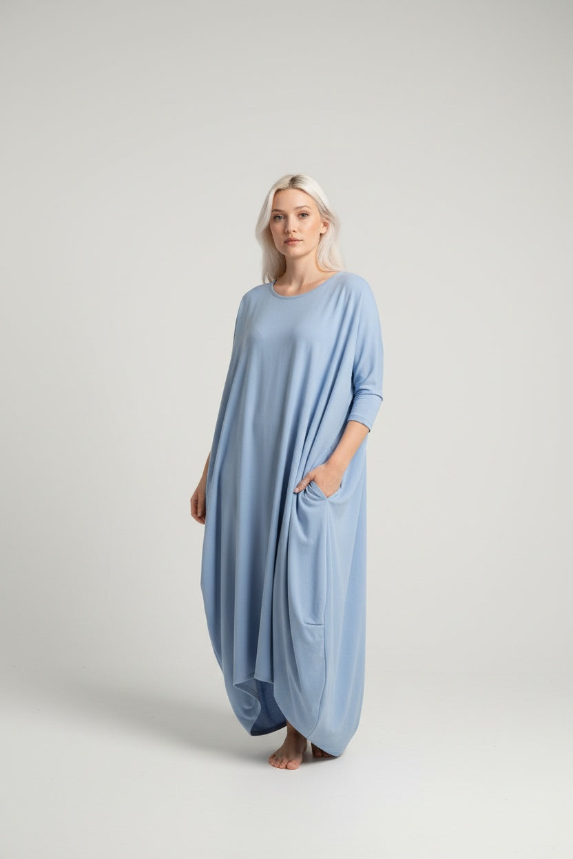 VESTIDO CAS-AZUL