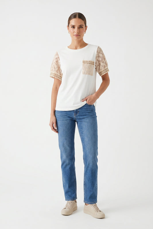 CAMISETA CROCHET