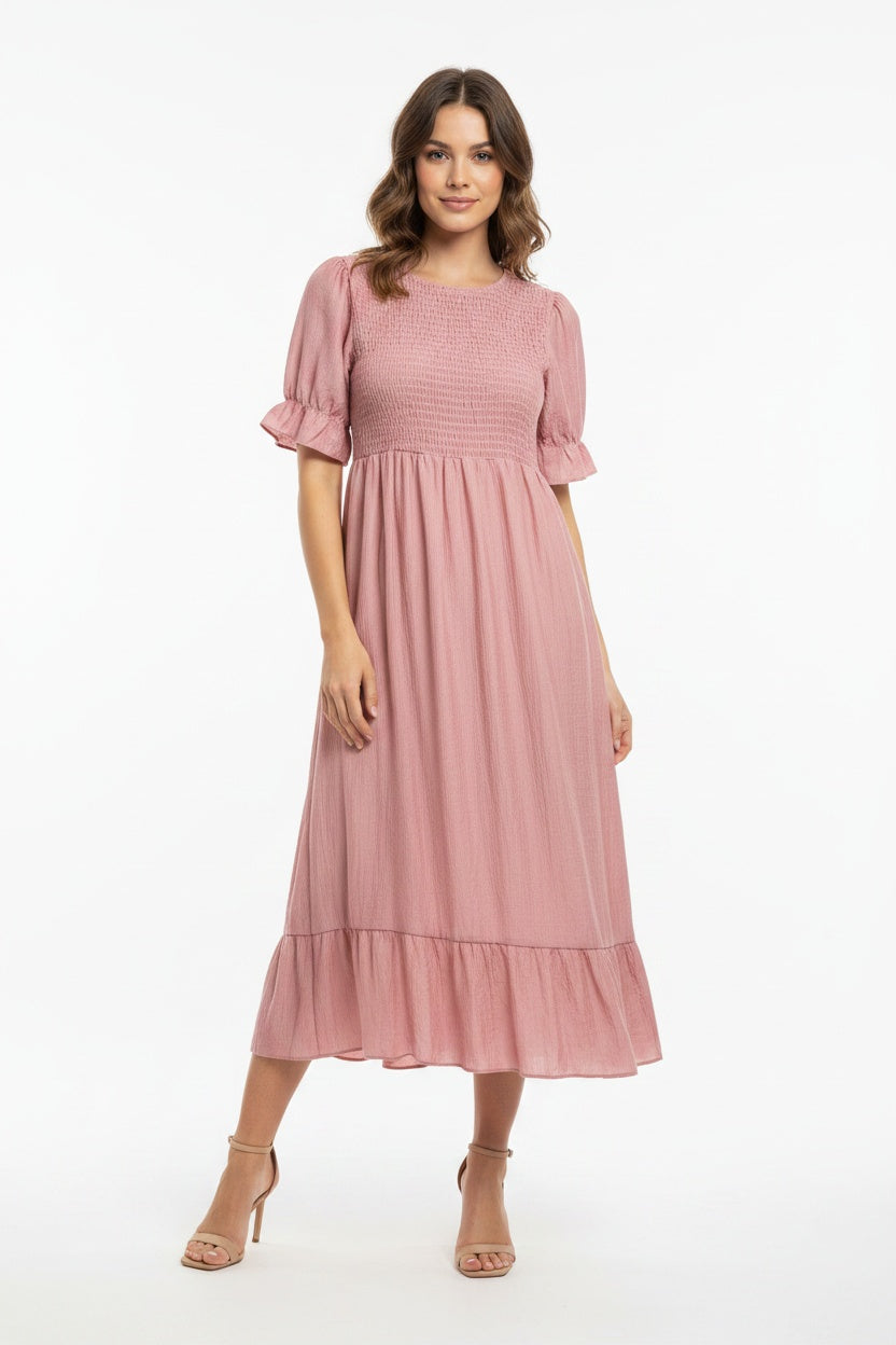 VESTIDO ENG-ROSA
