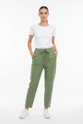 PANTALÓN FLUÍDO-VERDE