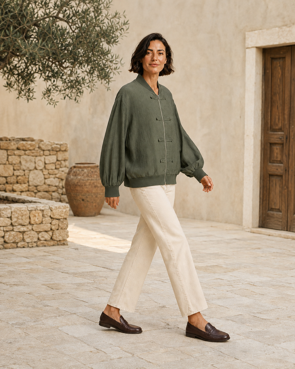 BOMBER JAPO-KHAKI