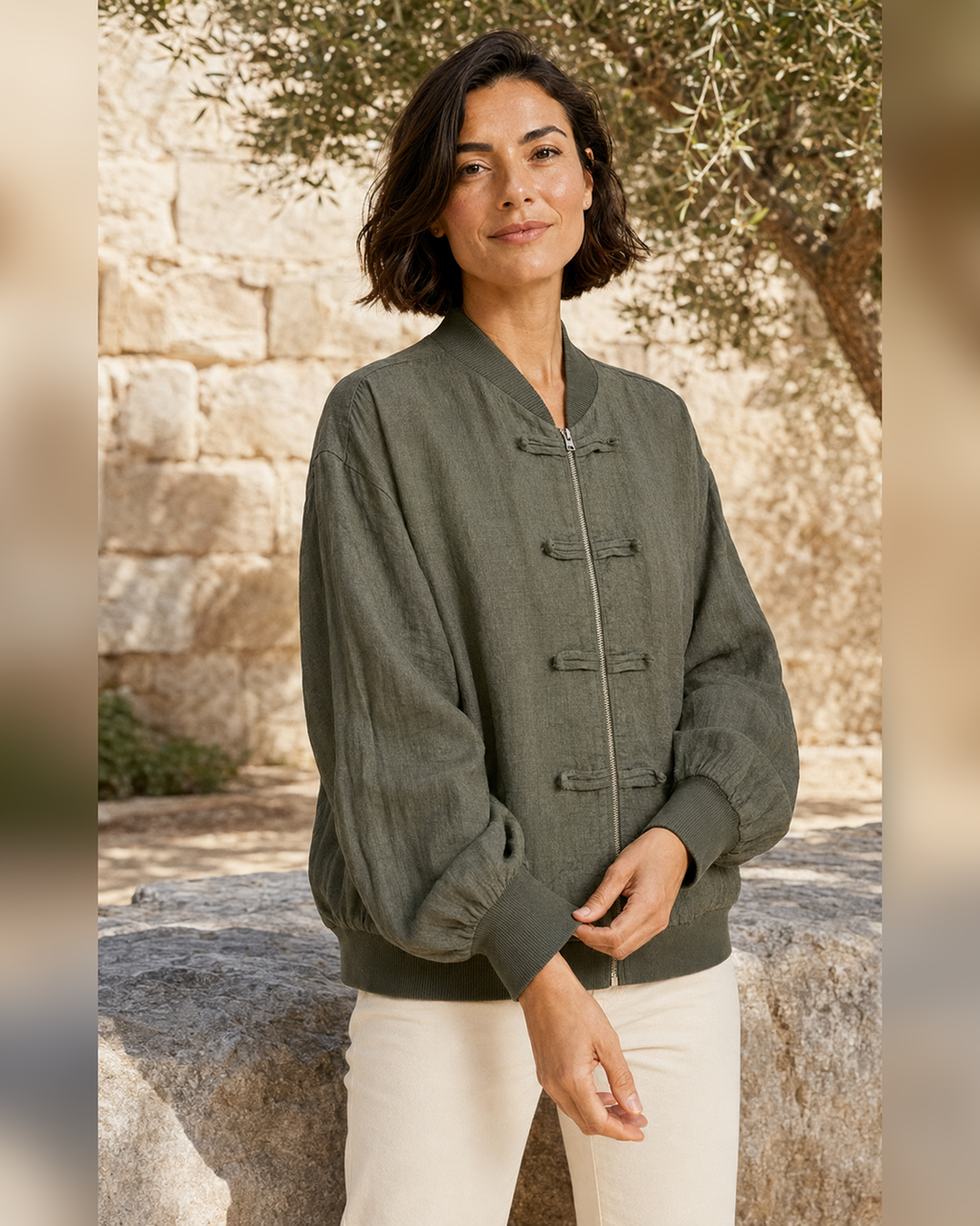 BOMBER JAPO-KHAKI