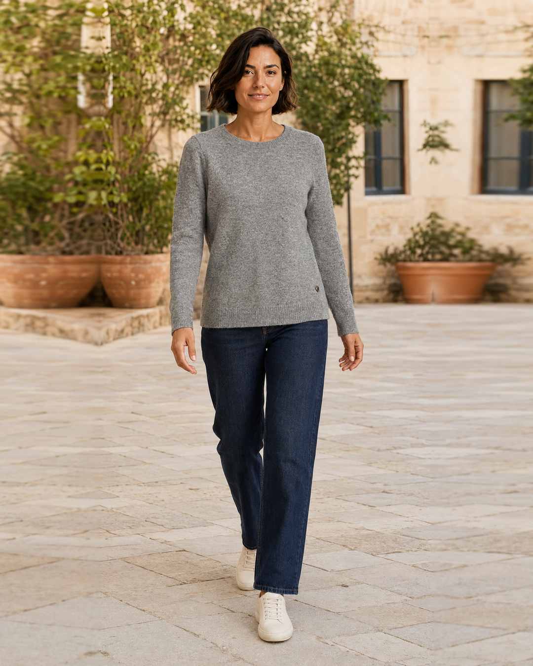 JERSEY BASIC-GRIS