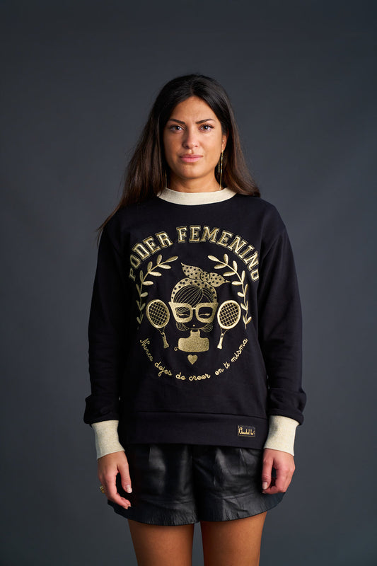 SUDADERA PODER FEMENINO